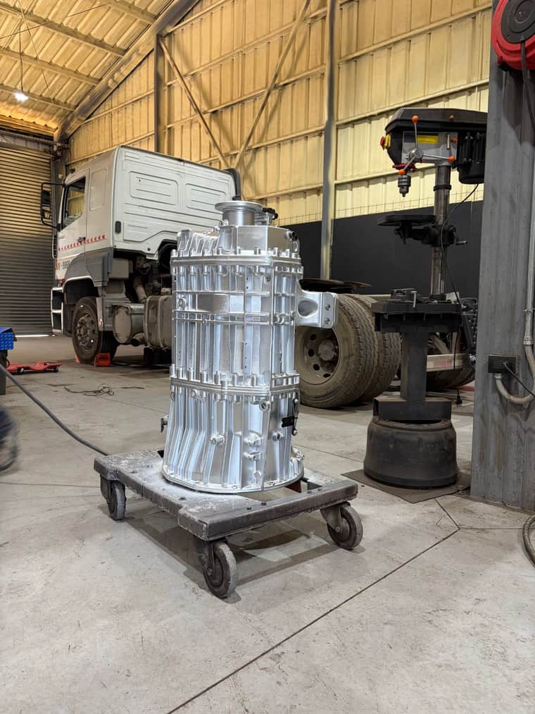 Caja de cambios reconstruida en Trucks Repair