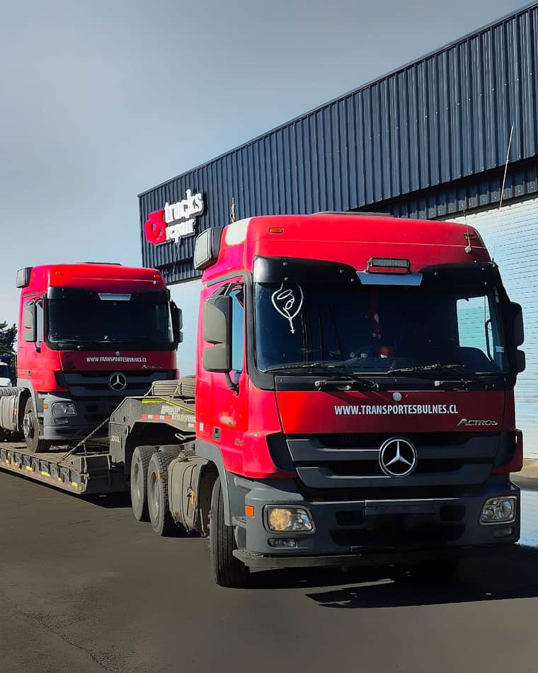 Camiones Mercedes-Benz Actros de Transportes Bulnes en Trucks Repair