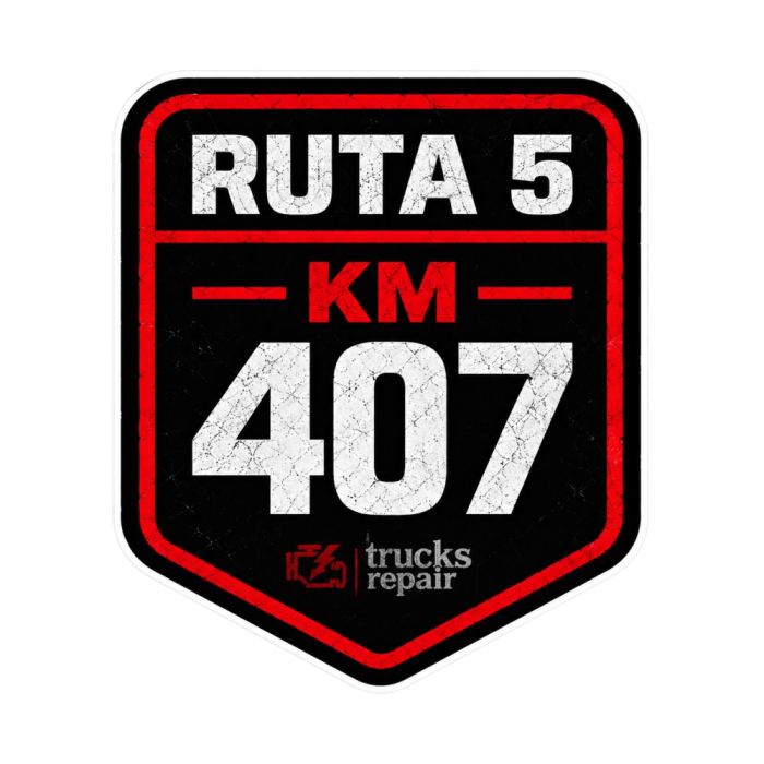 Placa Ruta 5 · Km 407 · Trucks Repair