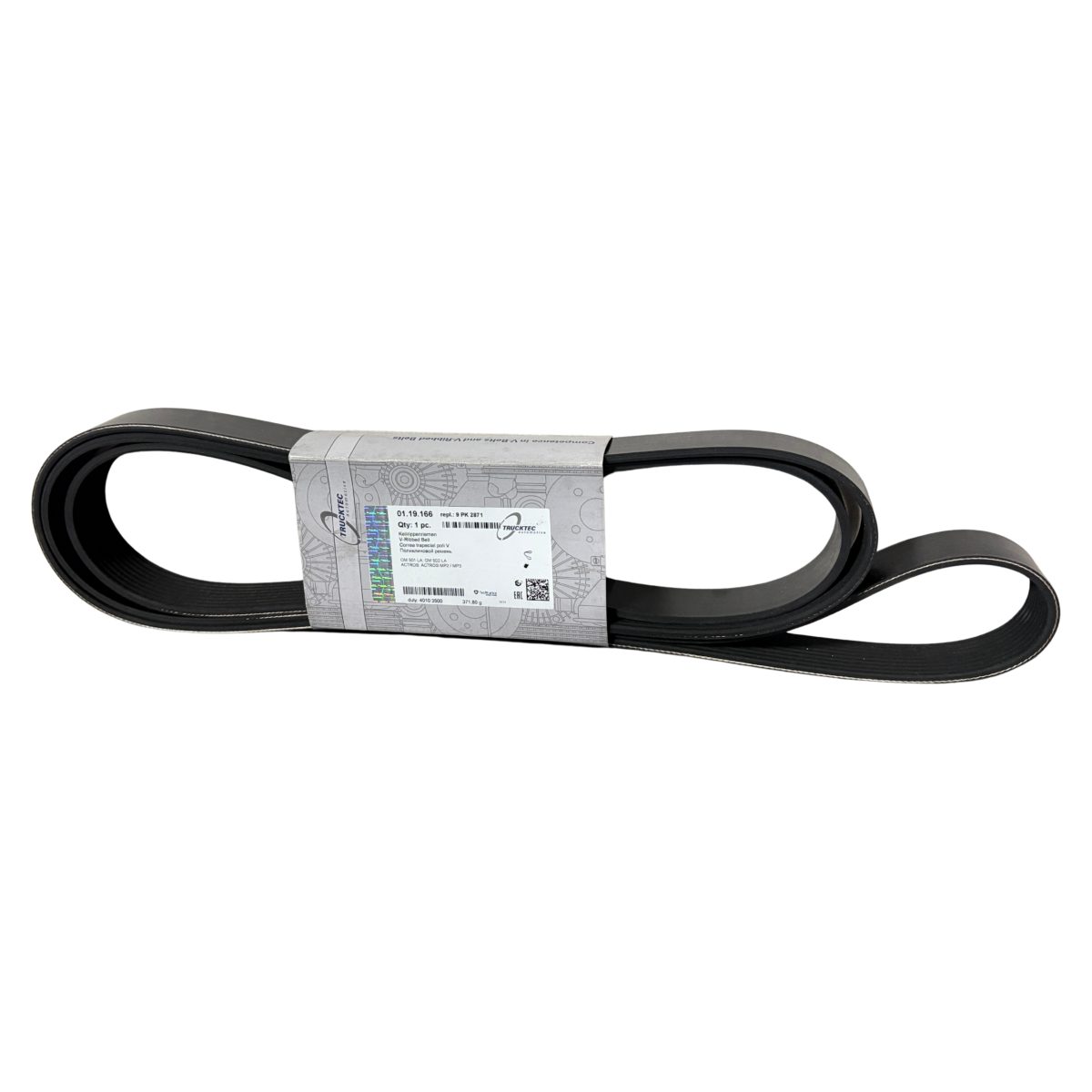 Correa 9PK2871 Actros Trucktec para Mercedes-Benz